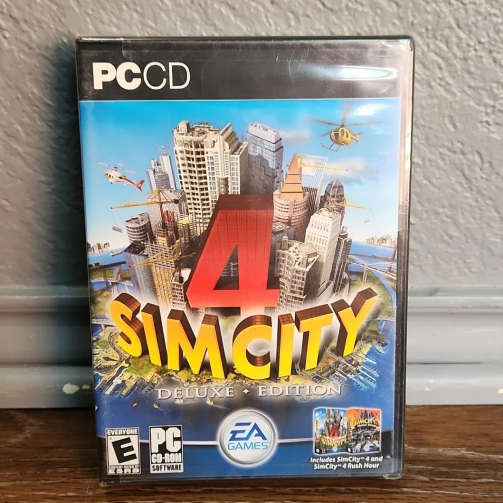 NWT Sim City 4 Deluxe Edition PC CD-ROM computer game